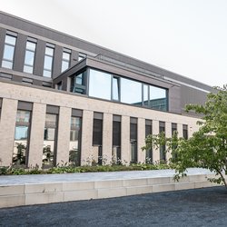 Außenansicht des Gebäude des PSZ Lübeck, Walkmühlenweg 3